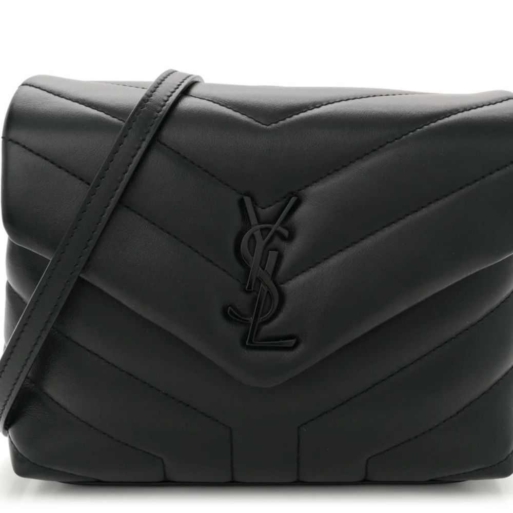 Saint Laurent quilted loulou toy bag. Lightly used.